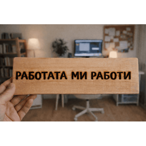Работата ми работи