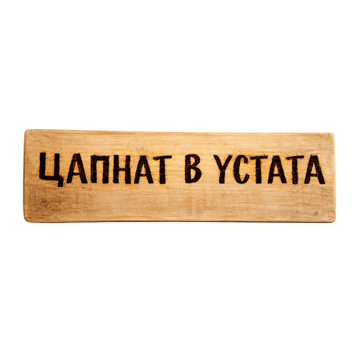 Цапнат в устата