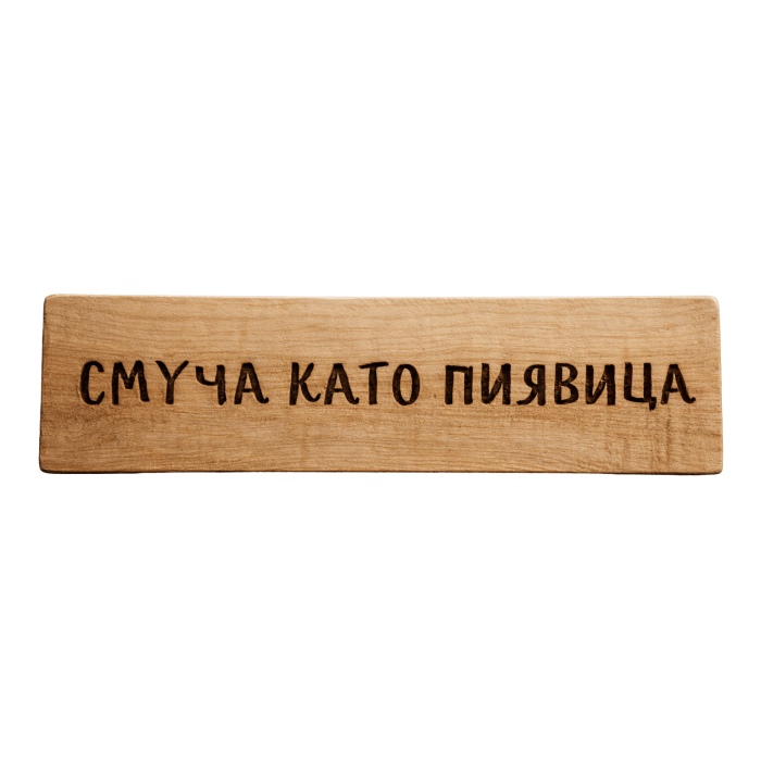 Смуча като пиявица