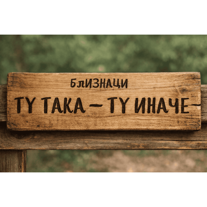 Ту така - ту иначе