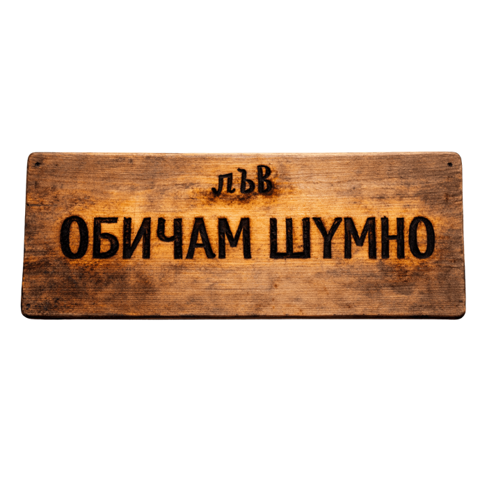 Обичам шумно