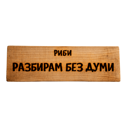 Разбирам без думи